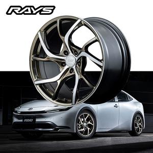 トヨタ プリウス 60系【送料無料・4本セット】RAYS レイズ VMF C-01 19x7J +40 19x8J +50 5-114.3 ダイヤモンドカット/シャイニングブロンズメタル（NX）｜6degrees