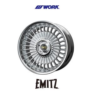 トヨタ プリウス 60系【送料無料・4本セット】 WORK ワーク EMITZ イミッツ 20x8.0J +47 5H114.3 クロームメッキ (C)｜6degrees