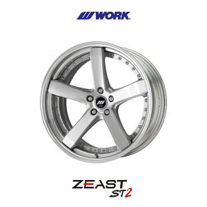 トヨタ プリウス 60系【送料無料・4本セット】 WORK ワーク ZEAST ST2 ジースト・エスティーツー 20x8.0J +45 5H114.3 ブラッシュド (BRU)｜6degrees