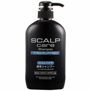 スカルプケア 薬用シャンプー ノンシリコンタイプ 600mL ヘアケア 育毛 スカルプケア 薄毛 抜け毛 発毛 頭皮 [KA]｜7-palette