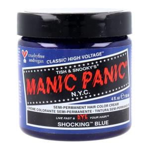 マニックパニック ヘアカラークリーム ショッキングブルー MC11028 118mL マニパニ 発色 艶感 安全｜7-palette
