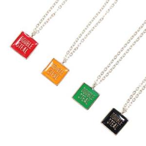 Double Steal ダブル スティール Square type Necklace｜7-seven