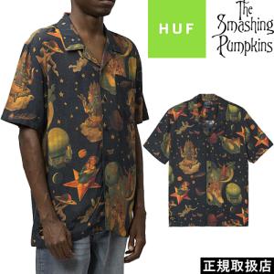 HUF（ハフ）　SMASHING PUMPKINS　TONIGHT TONIGHT S/S WOVEN TOP