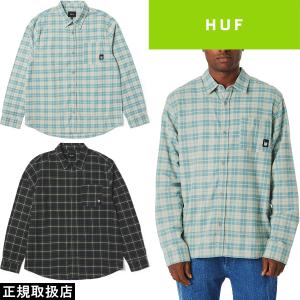 HUF（ハフ） シャツ OMBRE ZIP LS SHIRT メンズ レディース : ZOZOTOWN