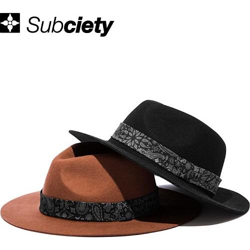 Subciety サブサエティ PAISELY RIBBON HAT