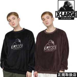 XLARGE エクストララージ SLANTED OG BOA CREWNECK｜7-seven