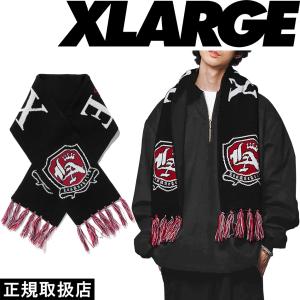 XLARGE エクストララージ JACQUARD LOGO SCARF