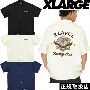 XLARGE エクストララージ BOWLING CLUB S/S SHIRT｜7-seven