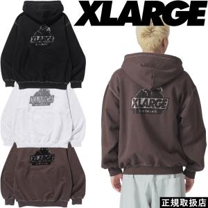 XLARGE（エクストラ ラージ） 全2色 ジップパーカー PIPING ZIP UP