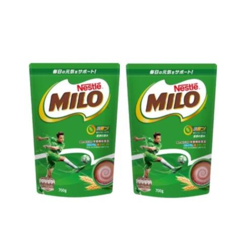 ネスレ ミロ Nestle オリジナル ジッパートップ 700g  2袋セット 栄養機能食品 カルシ...