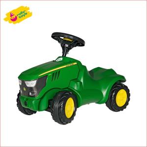 ロリートイズ ジョンディアミニ 乗用玩具 乗物 足けり キッズ 子供 プレゼント 働く車 バランス 公園 rolly toys 子供 ママ｜716baby