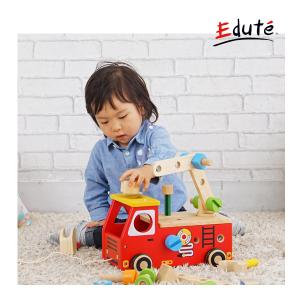 おもちゃ 車 知育玩具 赤ちゃん 木のおもちゃ 3歳 誕生日 プレゼント ランキング 三歳アクティブ消防車 アイムトイ 3歳児 知育 車 消防車 Im 木のおもちゃメーカー エデュテ 通販 Yahoo ショッピング