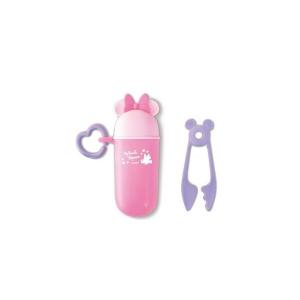 錦化成 NEW ミニーマウス ヌードルカッター PK 食器 携帯用 子供用 幼児用 おでかけ 旅行 ディズニーの商品画像