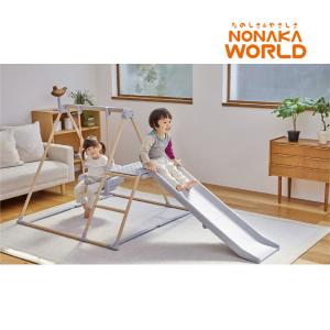 室内遊具 折りたたみ ロングスロープ キッズパークF ジャングルジム 2