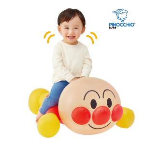 乗用玩具 アンパンマン いっしょにのろうよ おもちゃ 乗り物 赤ちゃん ベビー 子供 誕生日 プレゼント baby kids バランスボール 乗用玩具 人気 おすすめ｜716baby