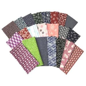 綿１００％　小紋柄手拭い［日本てぬぐい 面した 半衿