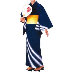 浴衣 ゆかた レディース メンズ 盆踊り 祭り ユカタ 踊り 絵羽