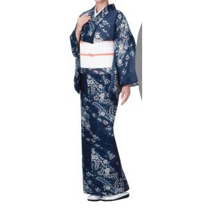 白無地 着物 反物 キング幅 紗綾型 踊り 舞台 日本製 綸子 色無地