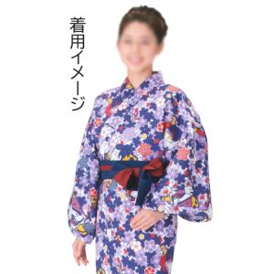 お取り寄せ商品 旅館用浴衣帯(男女兼用 エンジ...の詳細画像2
