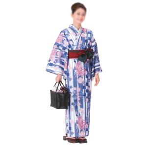お取り寄せ商品 旅館用仕立上りゆかた・おねまき 女性用柄（四君子) S