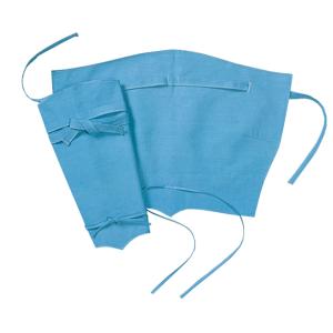 手甲（紐付） 浅葱（あさぎ）色 136-ty62551［祭り用品 祭り衣装 祭 和 