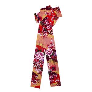 半纏帯（袢天帯・法被帯）　雲・牡丹　67-ty61042