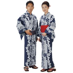 4.新品 5L6L 浴衣単品 紺地に鹿の子文様の流水柄 萩 桔梗 Yahoo!オークション - 新品 5L6L 浴衣単品 紺地に鹿の子文様の流水柄