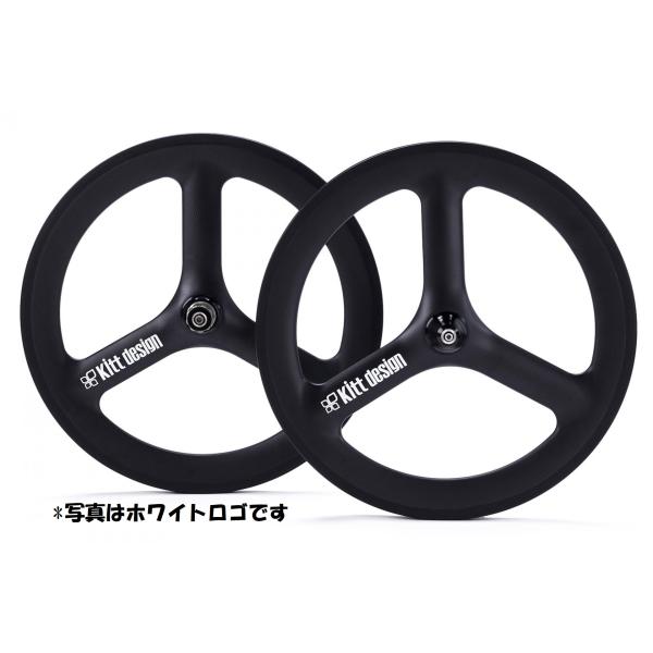 限定生産！Kitt design Carbon Tri -spoke Front Wheel  et...