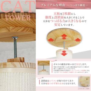 猫家族 突っ張り強化設計 倒れない キャットタ...の詳細画像4