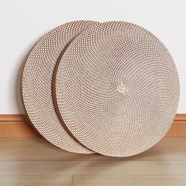 交換用段ボールのみ　超特大 猫 爪研ぎ 段ボール ベッド サークル 大きい大型猫 猫家族