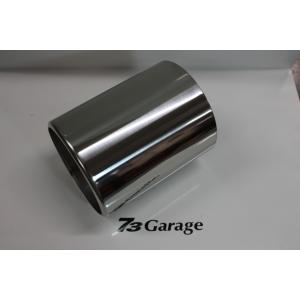 aハス切りテール　ネオクラシックデュアルマフラーカッター　オールステンレス 汎用オールステンレス ネオクラシックデュアルマフラーカッター