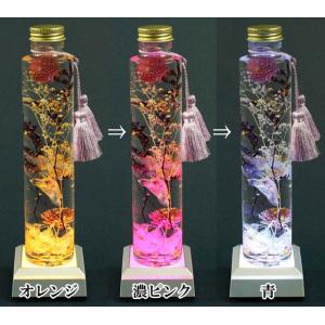 ハーバリウム金沢金箔S(LED台付) 花材 オ...の詳細画像5