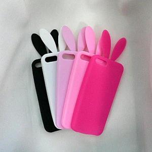 ウサ耳 うさぎ耳　スマートフォンケース　（iPhoneSE iPhone5 iPhone5S 用）