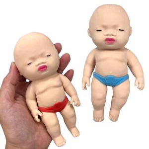 ベイビー スクイーズ 赤ちゃん 人形 baby ベビー 伸びる