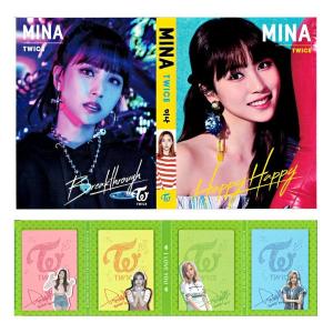 ミナ TWICE  トワイス グッズ MINA トゥワイス ぱたぱたメモ メモ帳 韓流アイドル