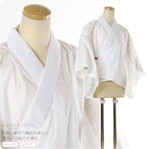 半襦袢 うそつき 襦袢 日本製 平絽 半襦袢 S-LL 白