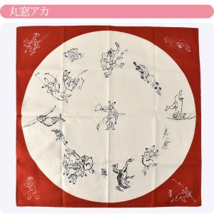 風呂敷 通常 通年用 日本製 むす美 68鳥獣...の詳細画像4
