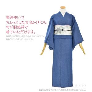 爆買 洗える 木綿 着物 単品 袷用 単衣用 ...の詳細画像1