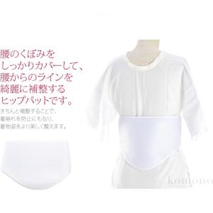 着物 補正パッド 夏用 メッシュ 腰パッド 和...の詳細画像1