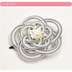 和装 髪飾り 小紋 紬 浴衣 通年用 水引き花...の詳細画像3