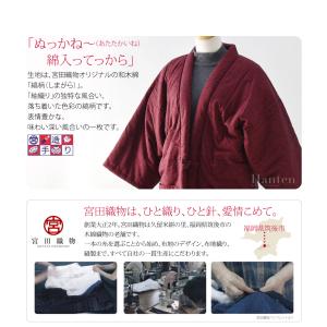 久留米 半纏 レディース 防寒用 冬用 日本製...の詳細画像1