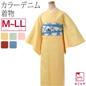 色無地 着物 反物 紗紬 夏用 メンズ レディース 紗 つむぎ きもの