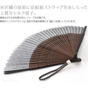 爆買 浴衣 扇子 和装 夏用 松寿庵 米沢織 ...の詳細画像1