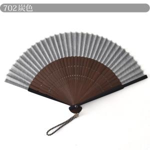 爆買 浴衣 扇子 和装 夏用 松寿庵 米沢織 ...の詳細画像5