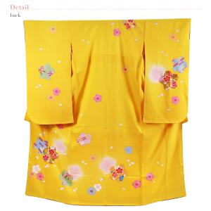 七五三 着物 7歳 袷用 日本製 逸品 正絹 ...の詳細画像2