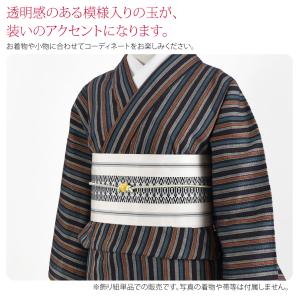 帯締め 帯飾り 帯紐 夏用 樹脂玉付 飾り紐 ...の詳細画像3