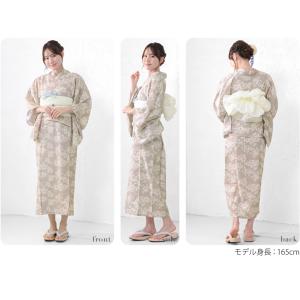 浴衣 レディース 単品 薄物用 夏用 女物 2...の詳細画像5