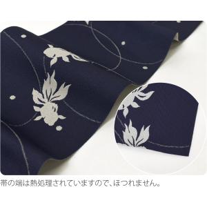 爆買 半幅帯 ポリエステル 通年用 日本製 小...の詳細画像3