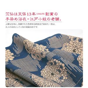 反物 浴衣地 夏用 日本製 竺仙 奥州小紋 5...の詳細画像4