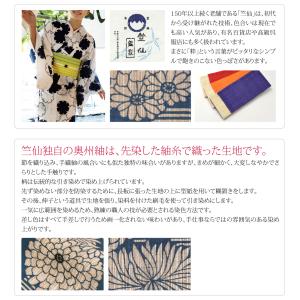 反物 浴衣地 夏用 日本製 竺仙 奥州小紋 5...の詳細画像5